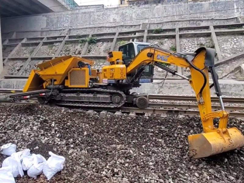 What is a hi-rail excavator?